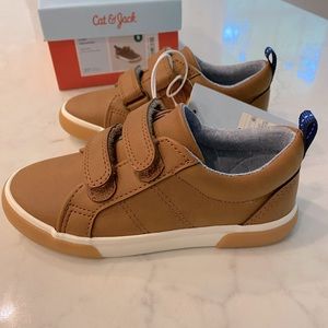 NEW IN BOX - Cat & Jack Toddler Boy Flint Sneakers - Brown - Size 9